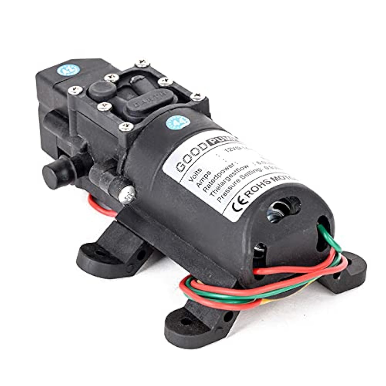Pompe à eau auto-amorçante 12 V 70 W membrane haute pression pour caravane et jardin