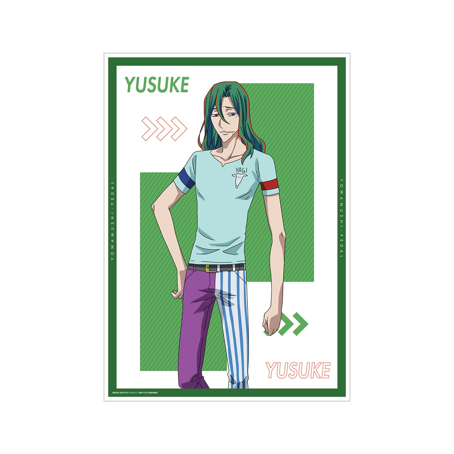 Yowamushi Pedal LIMIT BREAK Yusuke Makishima A3 Matte Processing