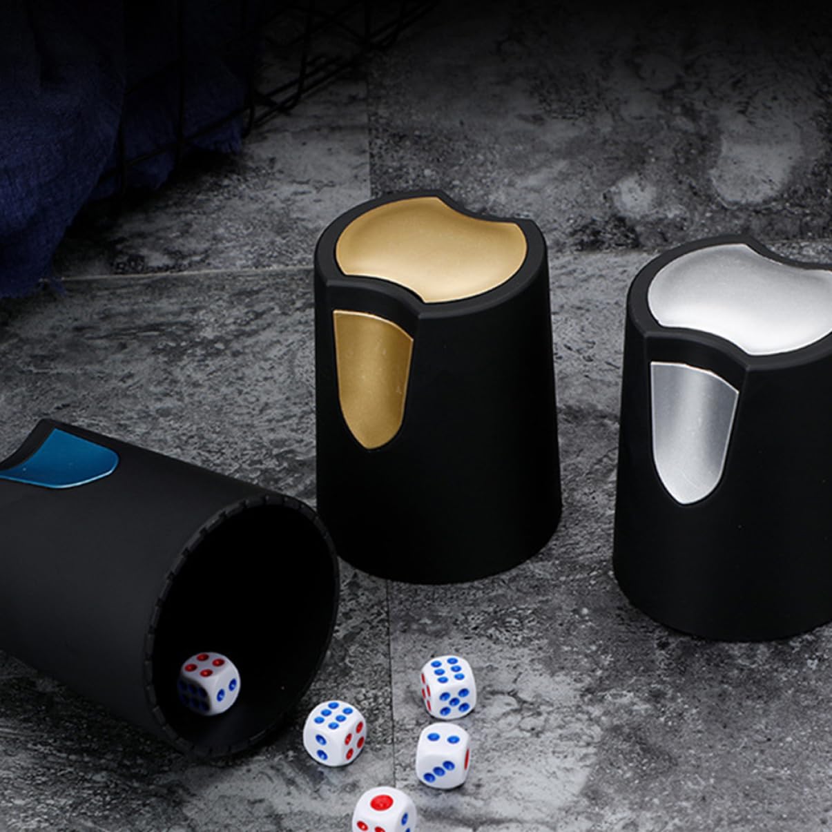 ifundom Dice Cup Clock Bar Dice Container Przenośny Kubek Do Gry W Kości Do Gier Ktv Praktyczne Akcesoria Do Gier