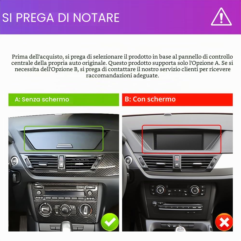 SIXWIN 8 Core 4+64G Android 15 Autoradio con CarPlay/Android Auto/DSP per BMW X1 E84(2009-2015), 9" HD Navigatore GPS WiFi Bluetooth 5.0 USB FM RDS Radio Mirror Link +32 band EQ