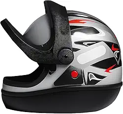 Capacete San Marino Automático Original Taurus Prata