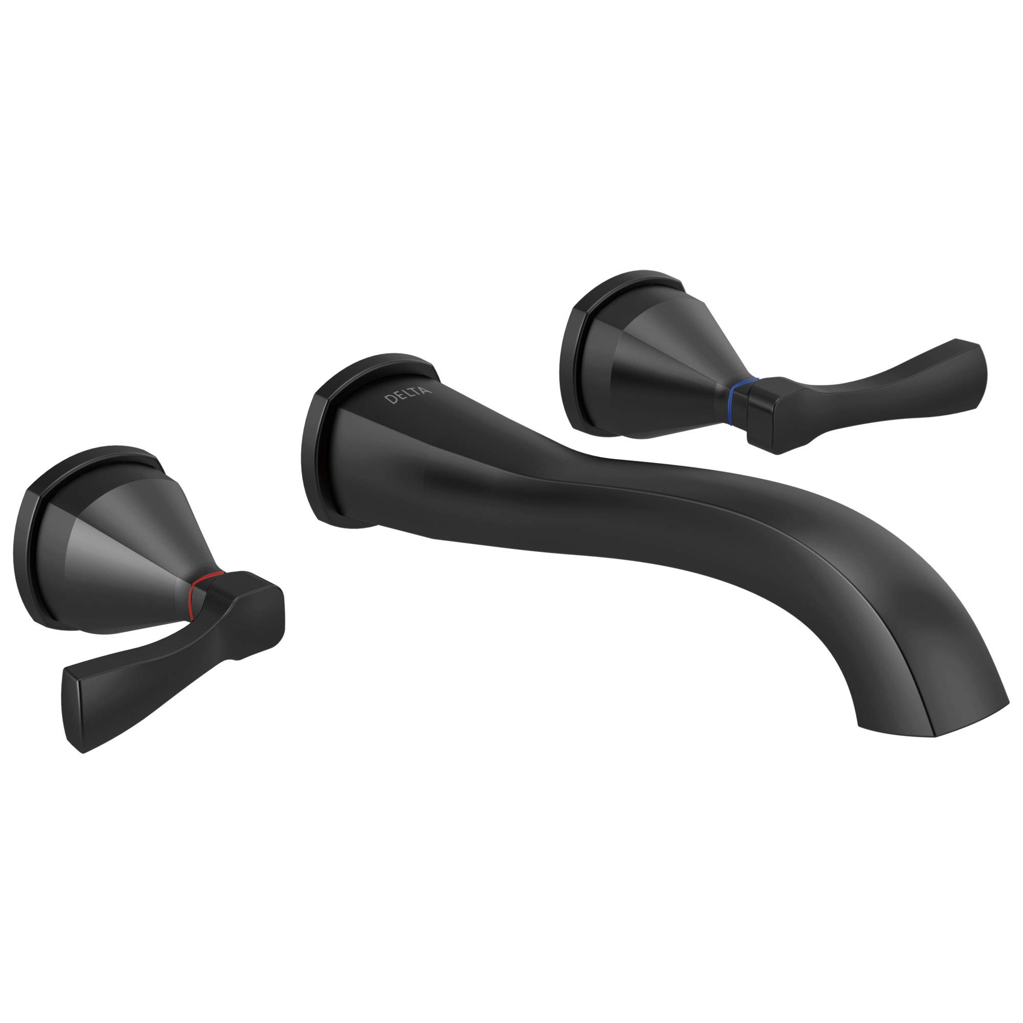 DELTA FAUCET T3576LF-BLWL Lav Wall-Mount Matte Black