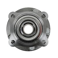 Vista 935 de TRQ Juego de 2 rodamientos de rueda trasera y conjunto de cubo con sensor ABS compatible con Ford Transit Connect 2014-2018