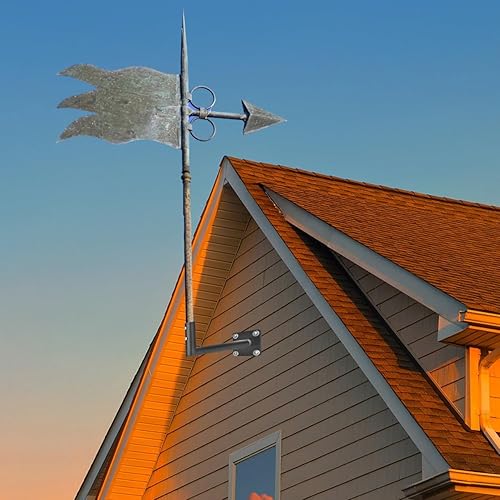 Miniatura 6 de Soporte de montaje en pared de 90 grados, adaptador de espiga en forma de L para asta de bandera de veleta meteorológica, lámpara, árbol de poste