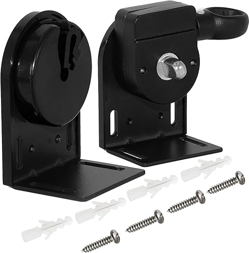 Miniatura 10 de Litong - Kit de bungee, piezas de repuesto universales para parasoles interiores y exteriores o persianas enrollables (negro)