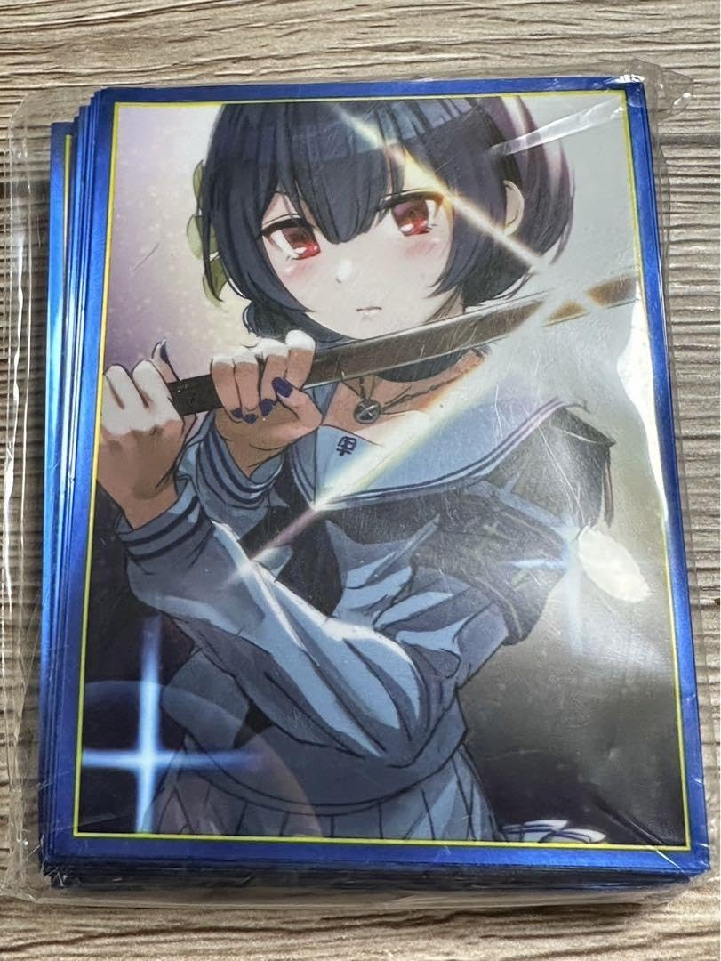 ミッドナイトブルー スリーブ まとめ売り ミッドナイトブルー カードスリーブ 原神 シャルロット - TCG