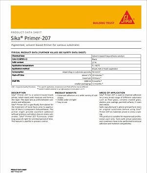 SIKA 207 AGR One Step Automotive Urethane Primer 100ml