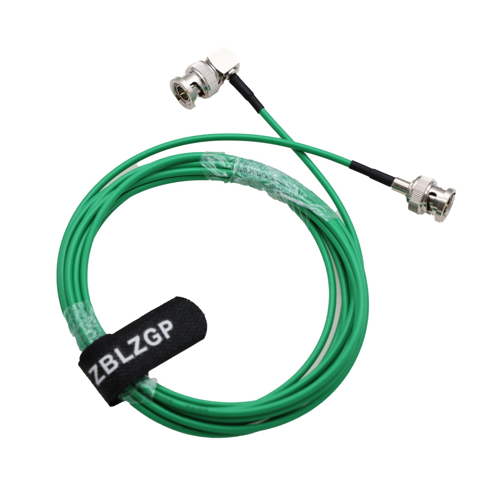ZBLZGP 3G HD SDI Cable RG174 75Ohm BNC Male to BNC Male Extension Cable for CCTV DVR RF Camera Coax Cable (Straight to Right Angle - Image 4