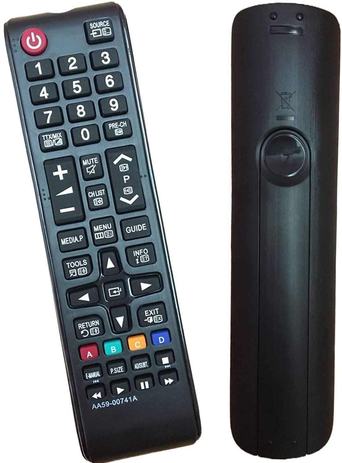AA59-00741A pour telecommande Universelle Samsung Smart TV pour télécommande Universelle Samsung Aucune Programmation requise