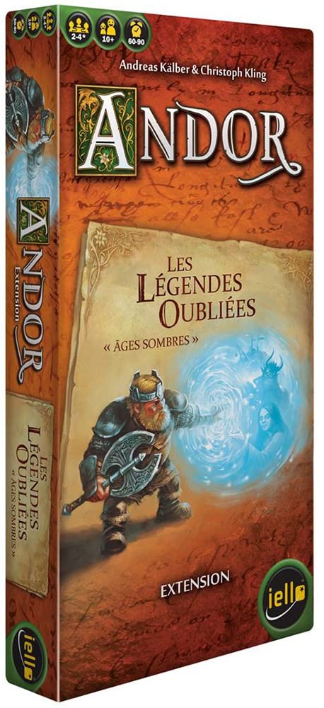 Andor Forgotten Legends Dark Ages + Magic Heros + 1 Blumie Decap (Dark Ages), Spirits + Dark Ages, 15 cm x 29.5 cm x 4.2 cm - Image 4