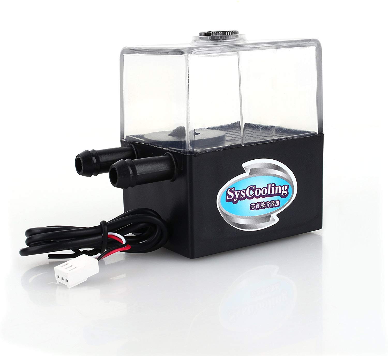 Yosoo SC300T DC 12V UltraQuiet Water Cooling Pump Tank 4W