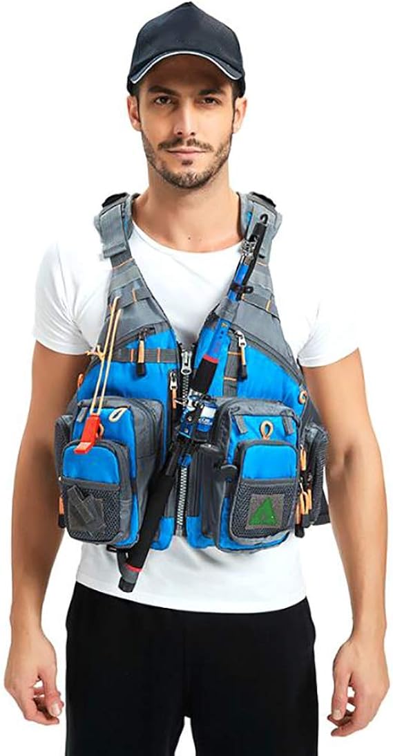 Amazon Co Jp メッシュ 通気 釣り ベスト フライフィッシング アウトドア 釣り人 ベスト 男性と女性のジャケット 調節可能 ブルー ワンサイズ スポーツ アウトドア Amazon Co Jp メッシュ 通気 釣り ベスト フライフィッシング アウトドア 釣り人 ベスト 男性と女性のジャケット 調節可能 ブルー ワンサイズ スポーツ アウトドア