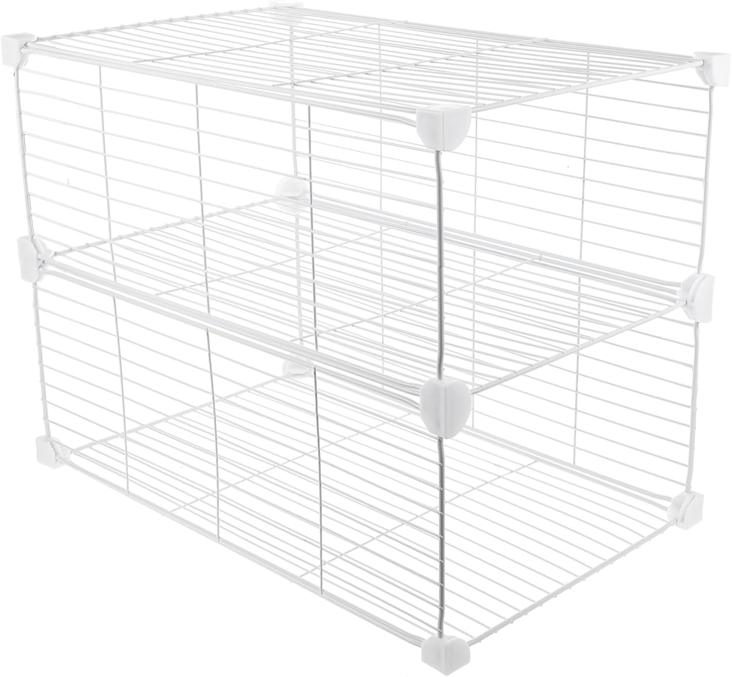 Ciieeo Sturdy Shelf Dividers Freezer Storage Rack Wire Shelf Organizer Fridge Partition