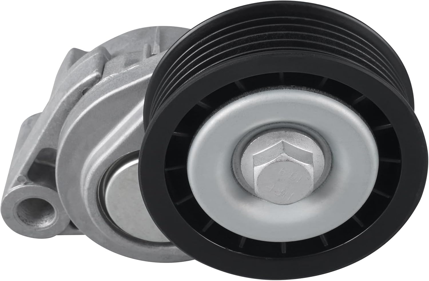 Bevinsee Belt Tensioner with Pulley - Compatible with Chevrolet Camaro 1998-2002, Firebird 1998-2002, GTO 2004-2006, V8 5.7L Engine - Replace# 12560344, 12550377, 12555424