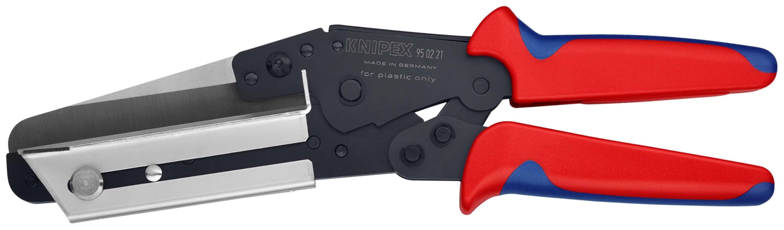 Knipex Pince pour plastique et goulottes PVC avec poignées multimatières 275 mm, 95 02 21
