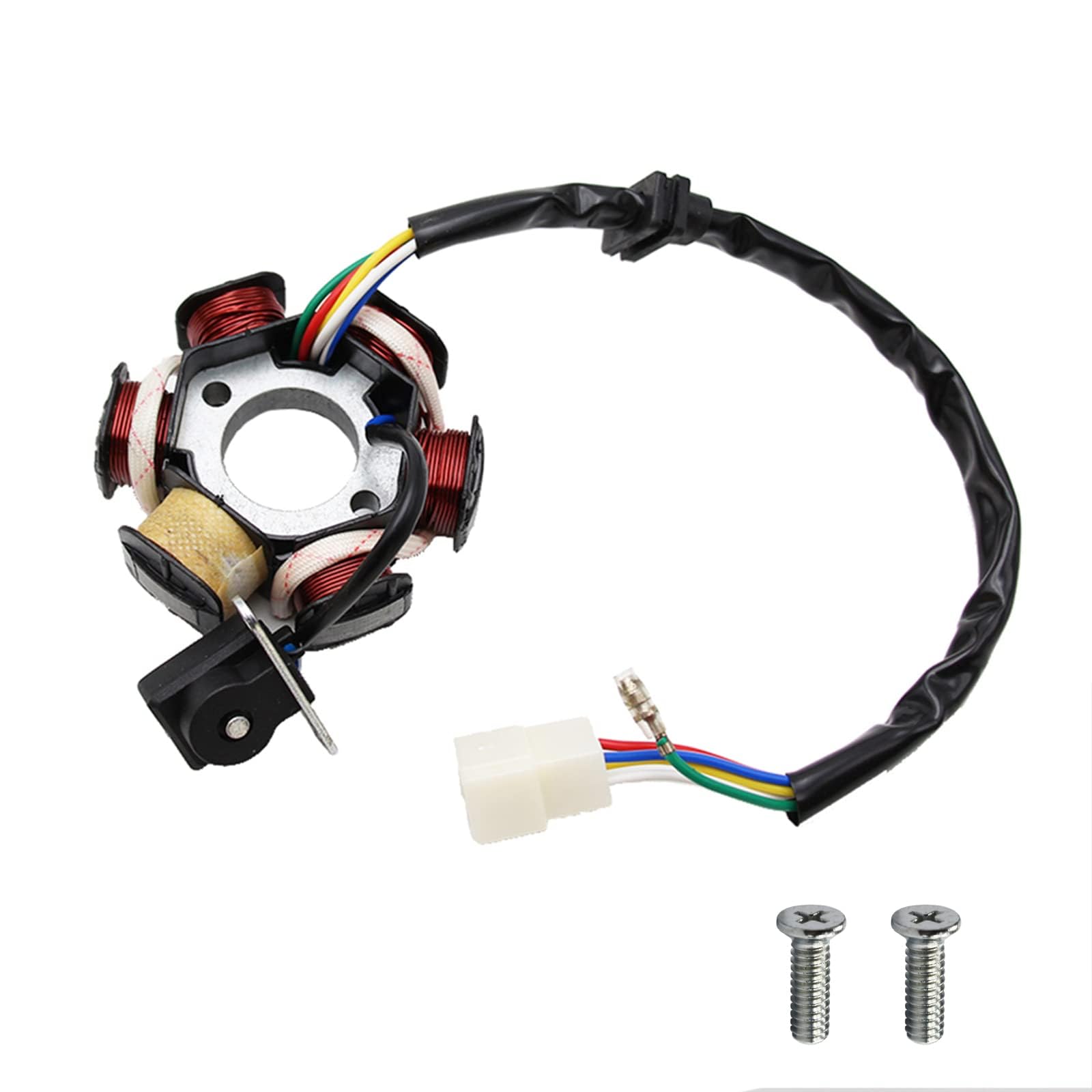 PRO BAT 6 Coils 5 Wires Stator Magneto ATV Magneto Stator Plate
