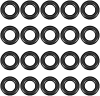 Vista 7 de uxcell Juntas tóricas de goma de nitrilo de 0.433 in de diámetro exterior de 0.157 in de diámetro interior, 0.138 in de ancho, junta de sellado