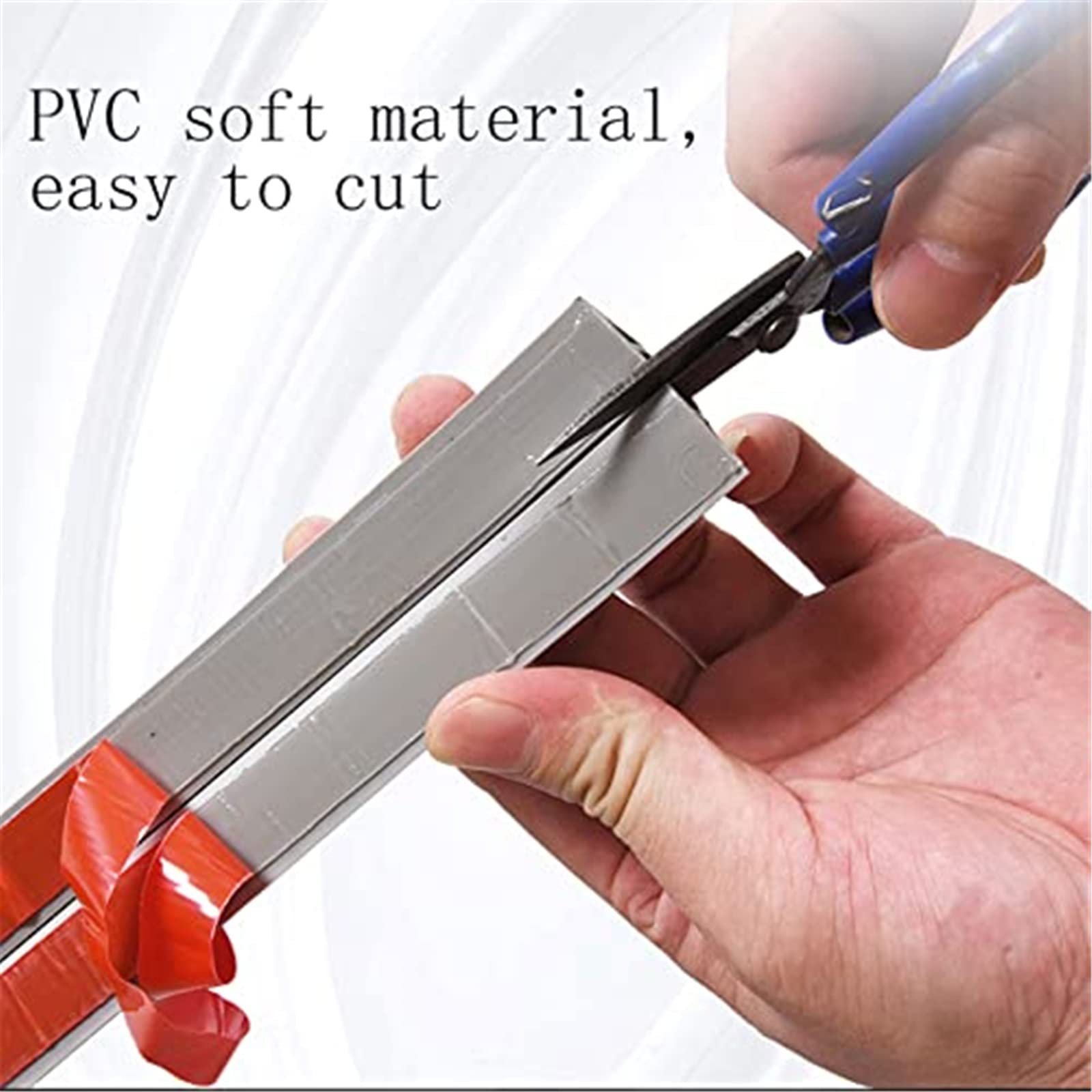 Copertura per Cavi Flessibili in PVC,Canalina Passacavi da Pavimento,Protezione per Cavo da 2 m,Floor Cable Protector,50 mm (Larghezza),È Possibile Posizionare Circa 2 Fili Spessi 1 cm Circa