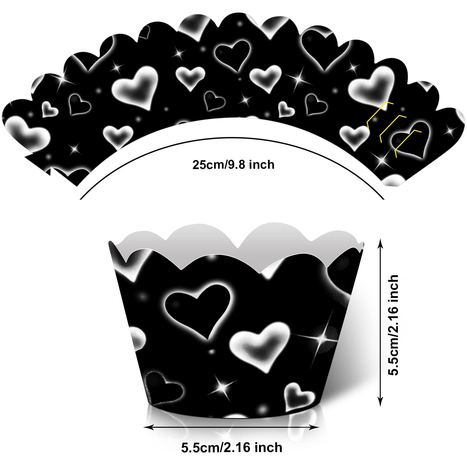 U-Wrap Cake Topper - Easy Pre-Assembled Birthday Decor, 5.9" X 5.8", Food Safe & Eco-Friendly - View #4