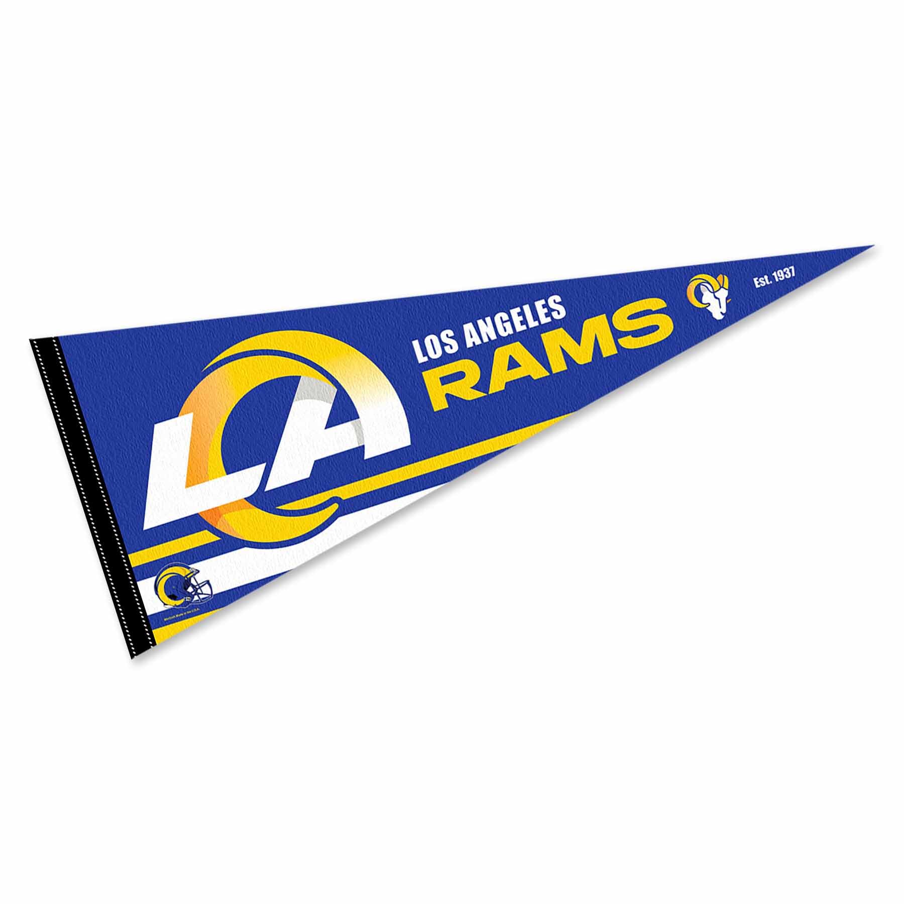 WinCraft Bandiera Los Angeles Rams 3x5 Piedi (0.9x1.5m) – USA – Poliestere Con Occhielli