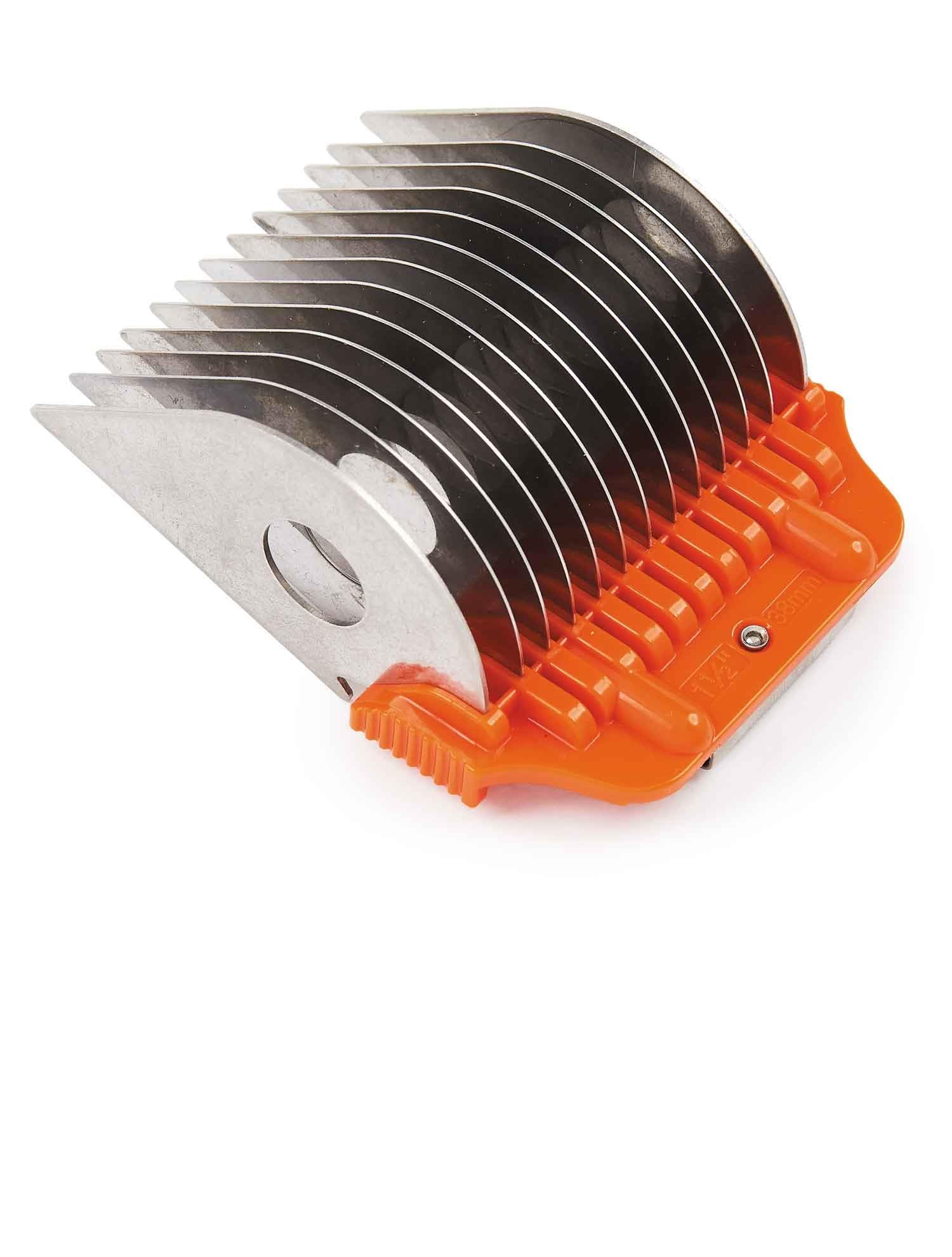 PUREPET Wide Clipper Blade Grooming Attachments Groom Your Dog or Cat with Ease (1/4 in, 6 mm - Lavender)