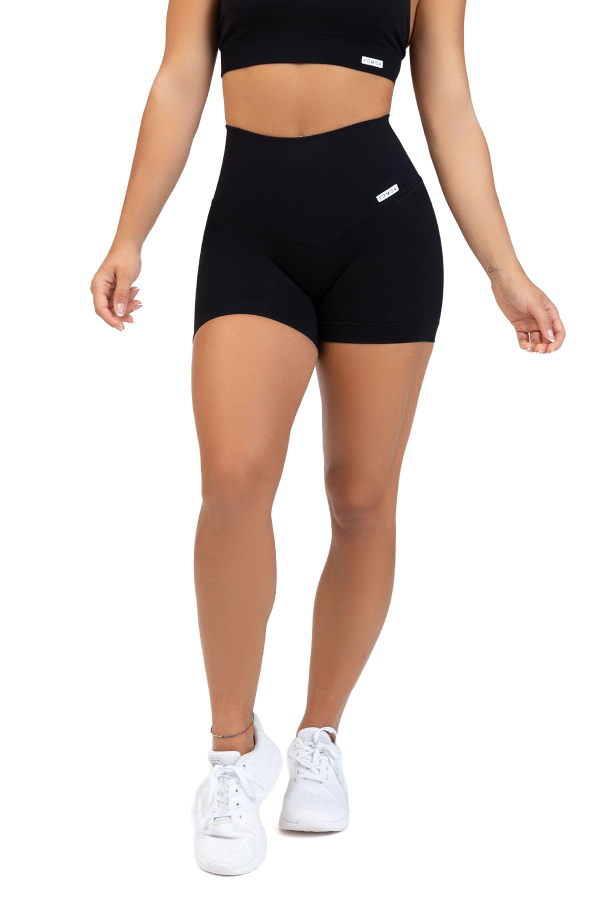 FGM04 Donna - Shorts all-Up, XSS/ML, Vita Alta 12cm, 92% Poliammide 8% Elastan, Push-Up, Regular Fit, Tecnologia Fir, Made in Italy