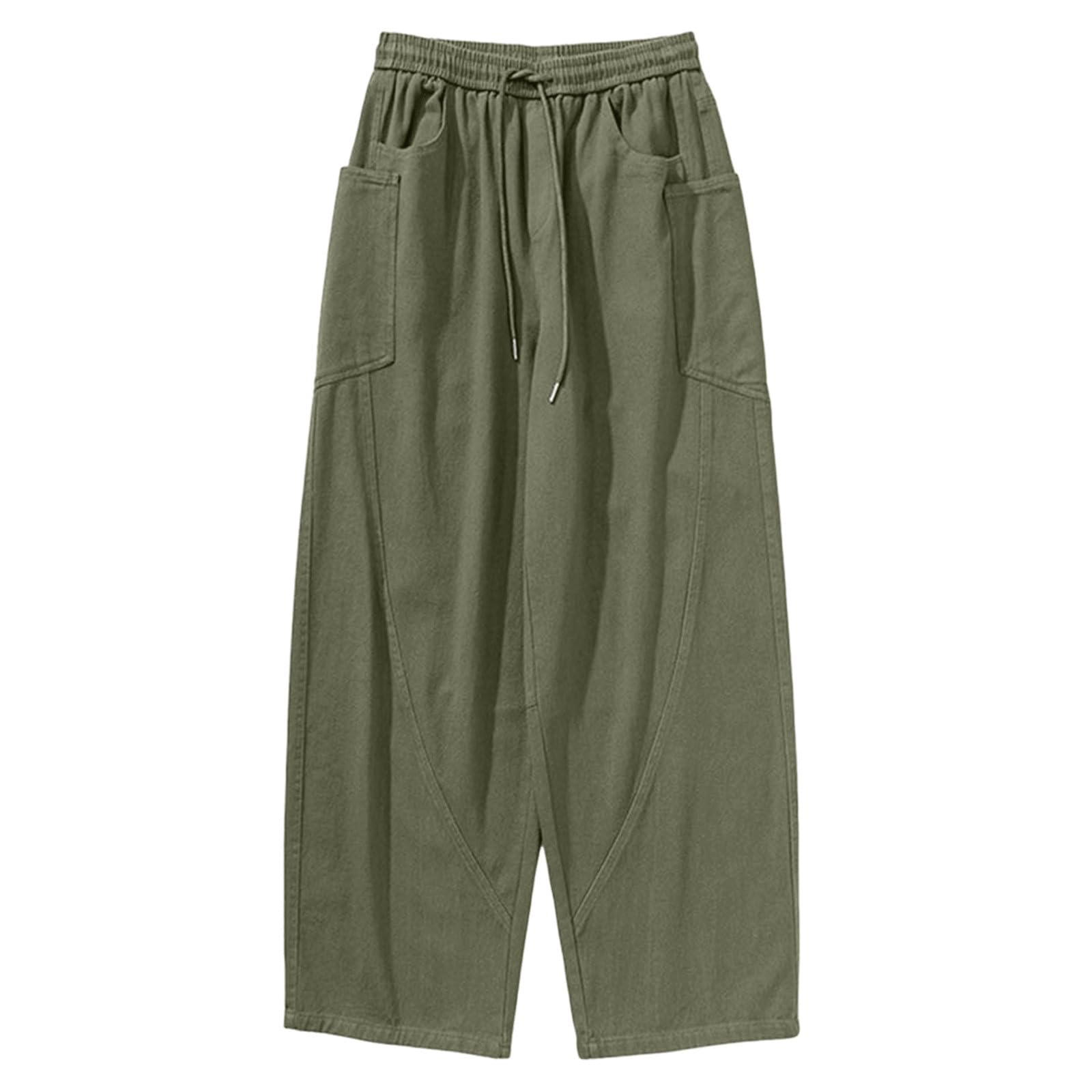 Pantaloni Uomo Casual da Lavoro retrò Giapponesi di Grandi Dimensioni, Nuovi a Gamba Larga, Coppia, Autunnali e Eleganti