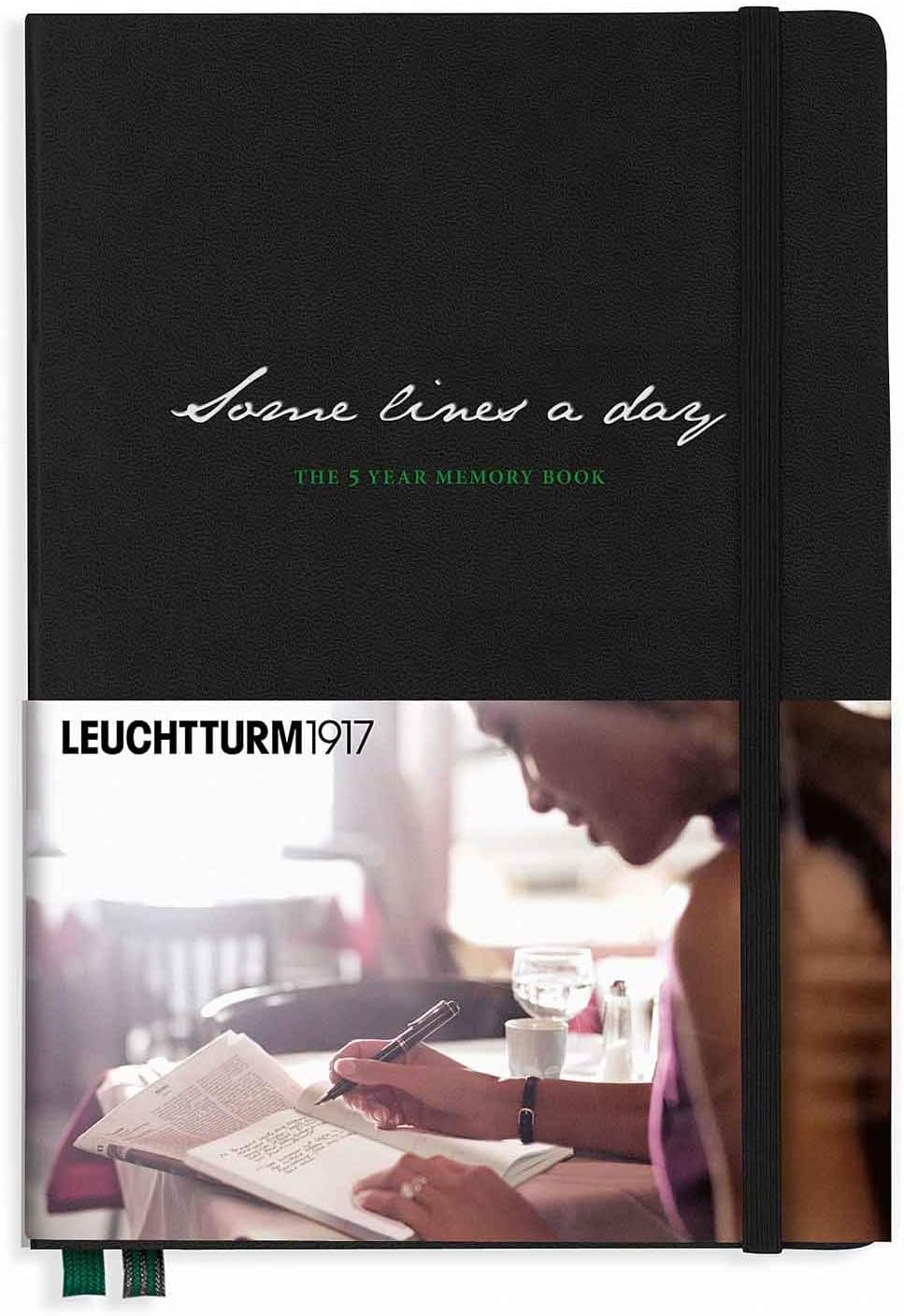Amazon.com : LEUCHTTURM1917 - Some Lines A Day - 5 Year Memory Notebook