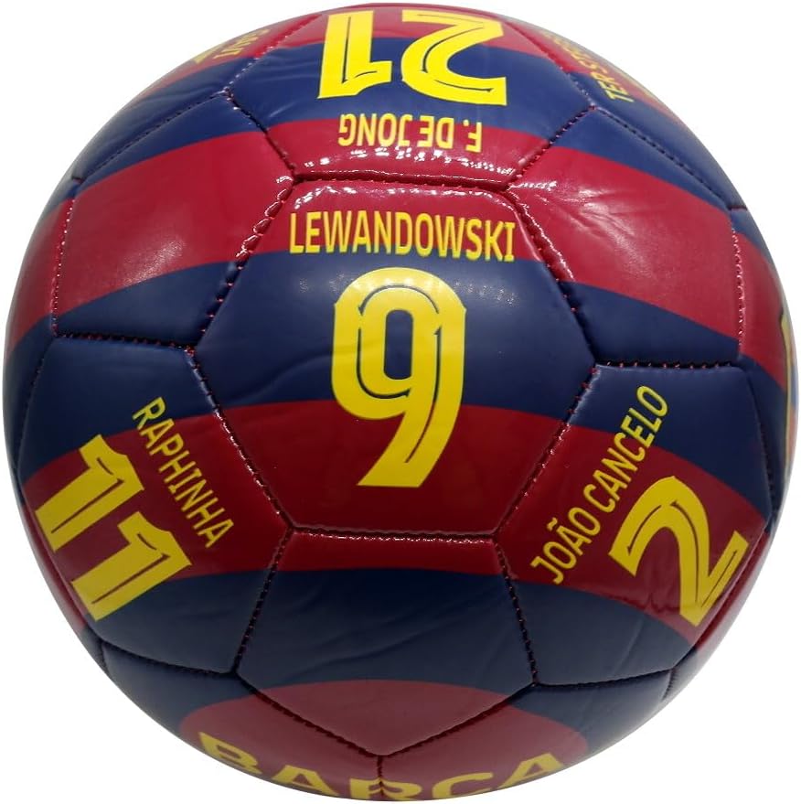 Icon Sports FC Barcelona Soccer Ball Officially Licensed Size 5 09-4