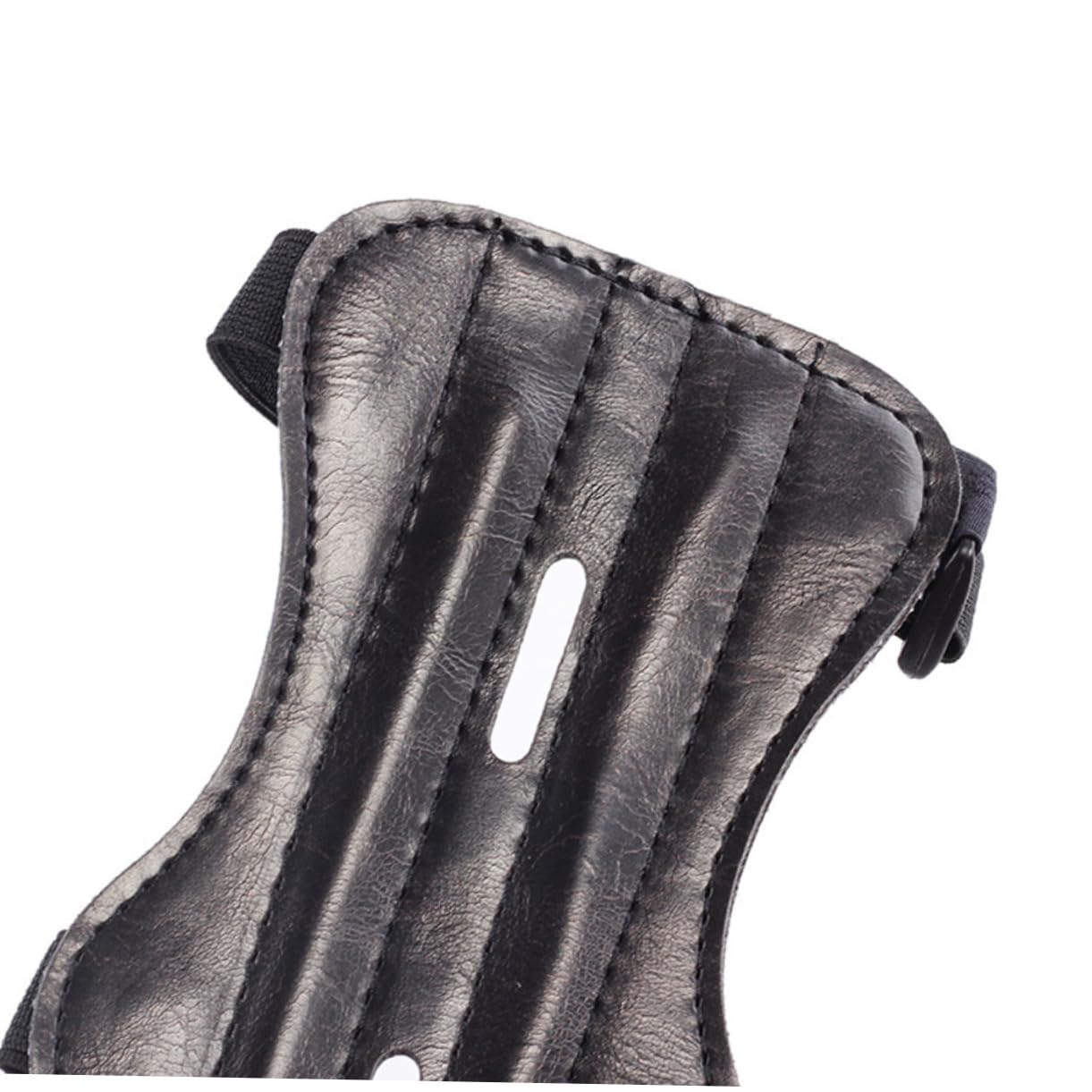 Generic Arm Protector Plastic String Material Breathable /Left Hand Universal Fit Black