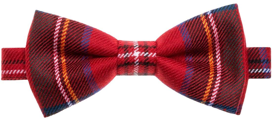 I LUV LTD Mens Bow Tie Stewart Royal Modern Tartan Woven Pre-Tied Adjustable Necktie