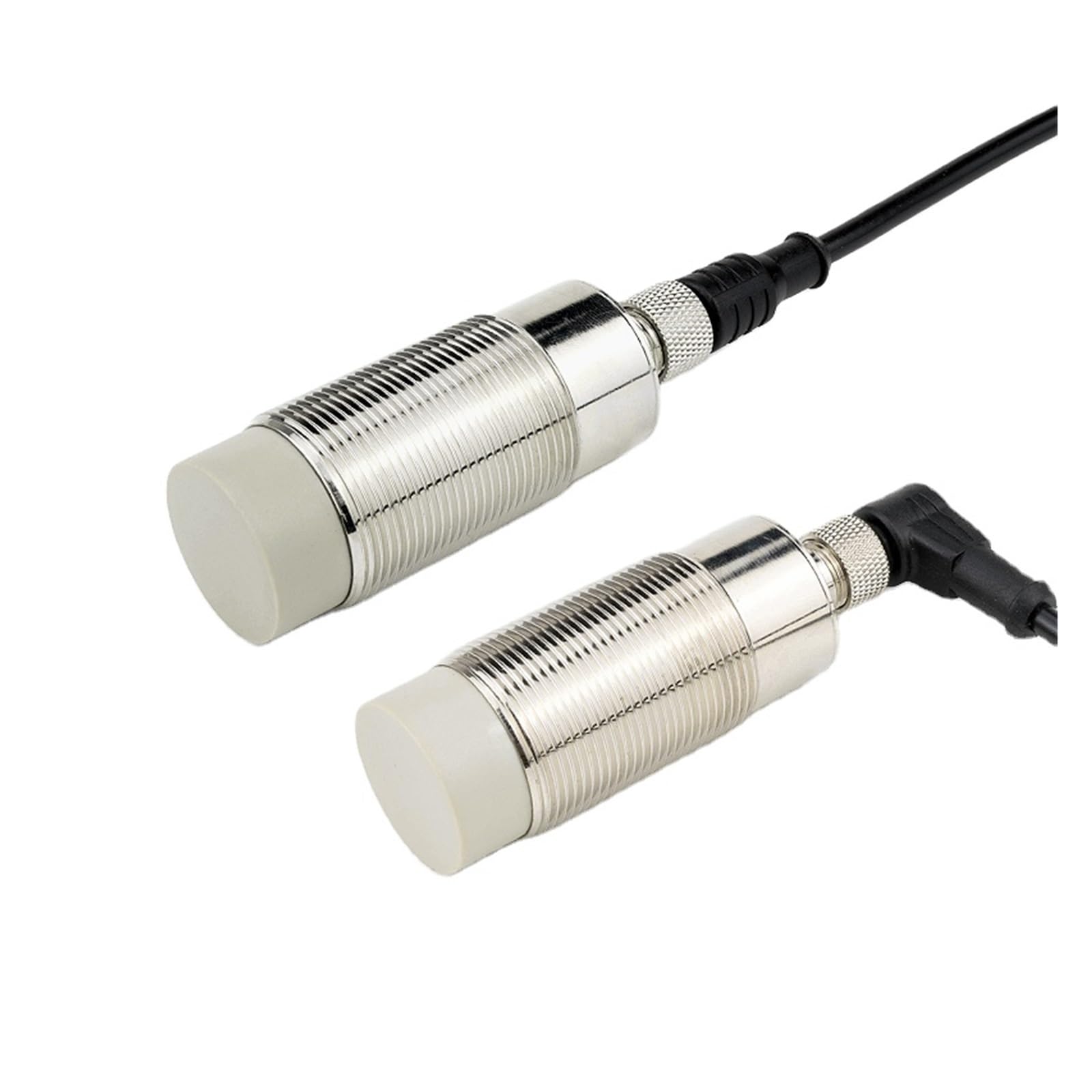 PXQCHAVLN M30 with M12 Connector DC 4 Wire NPN PNP NO NC Switch Sensor Industrial Equipment Waterproof inductive Proximity(Npn No+nc)