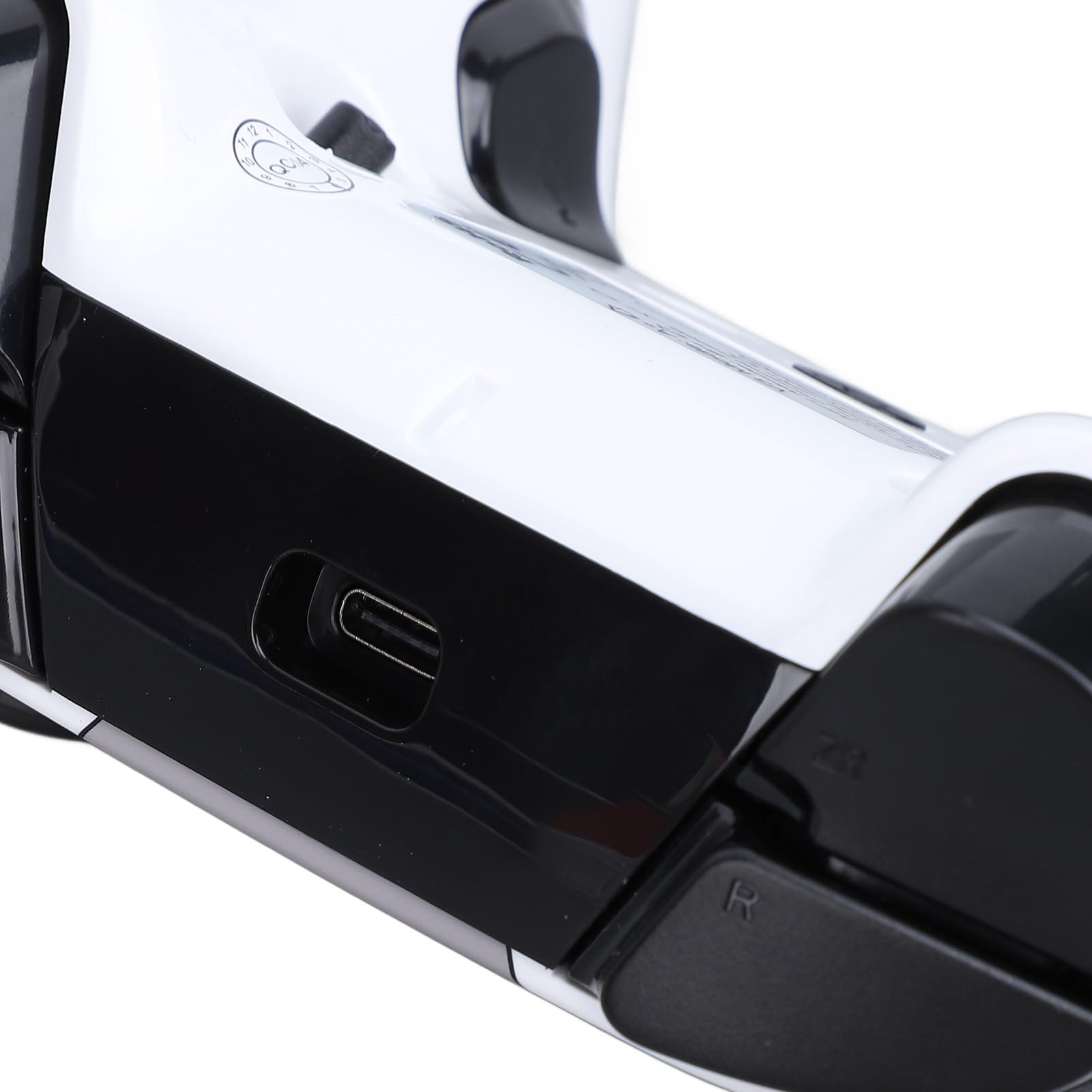 KUIDAMOS Controller da Gioco Wireless con Illuminazione RGB e Vibrazione a Doppio Motore per e PC - Batteria da 500 MAh e Pulsanti Rimappabili (Nera)