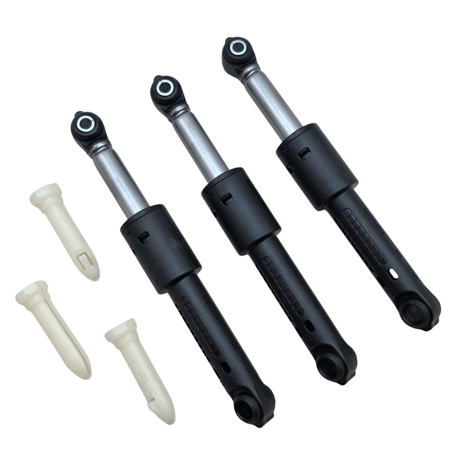 LICHTBLAU 3er Set SUSPA Stoßdämpfer 11051551 00742719 Bosch Waschmaschine | Vibrationsdämpfer 80N mit 8/14mm Bohrung Waschmaschinendämpfer