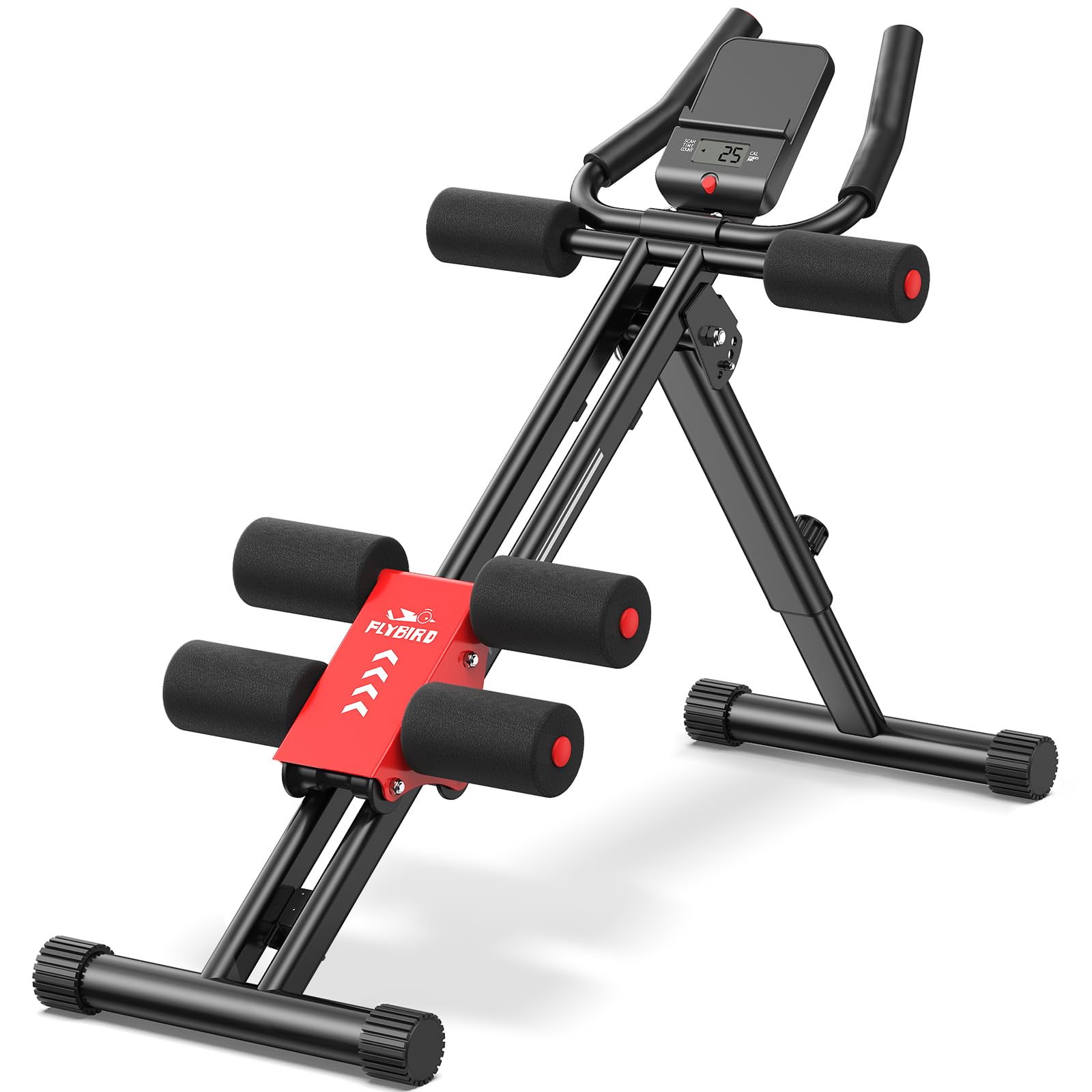 FLYBIRD Appareil pour abdominaux - Appareil de musculation abdominale réglable - Pour entraînement complet du corps à la maison - Pour sculpter la silhouette - Capacité de charge de 150 kg