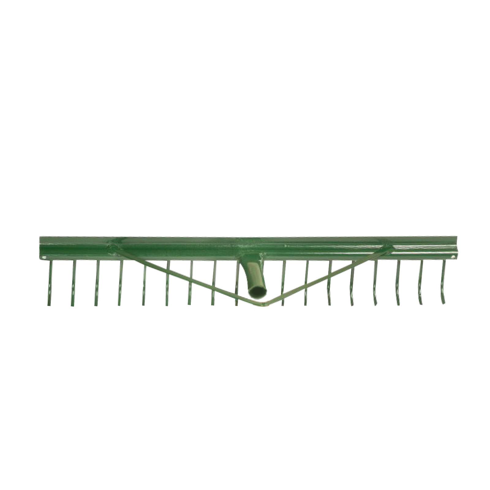 PDL - Pegdev - Professional Gardening/Landscaping Rake Heads Only – Versatile Polypropylene, Metal, and Aluminium Options (18T Metal Head Only)