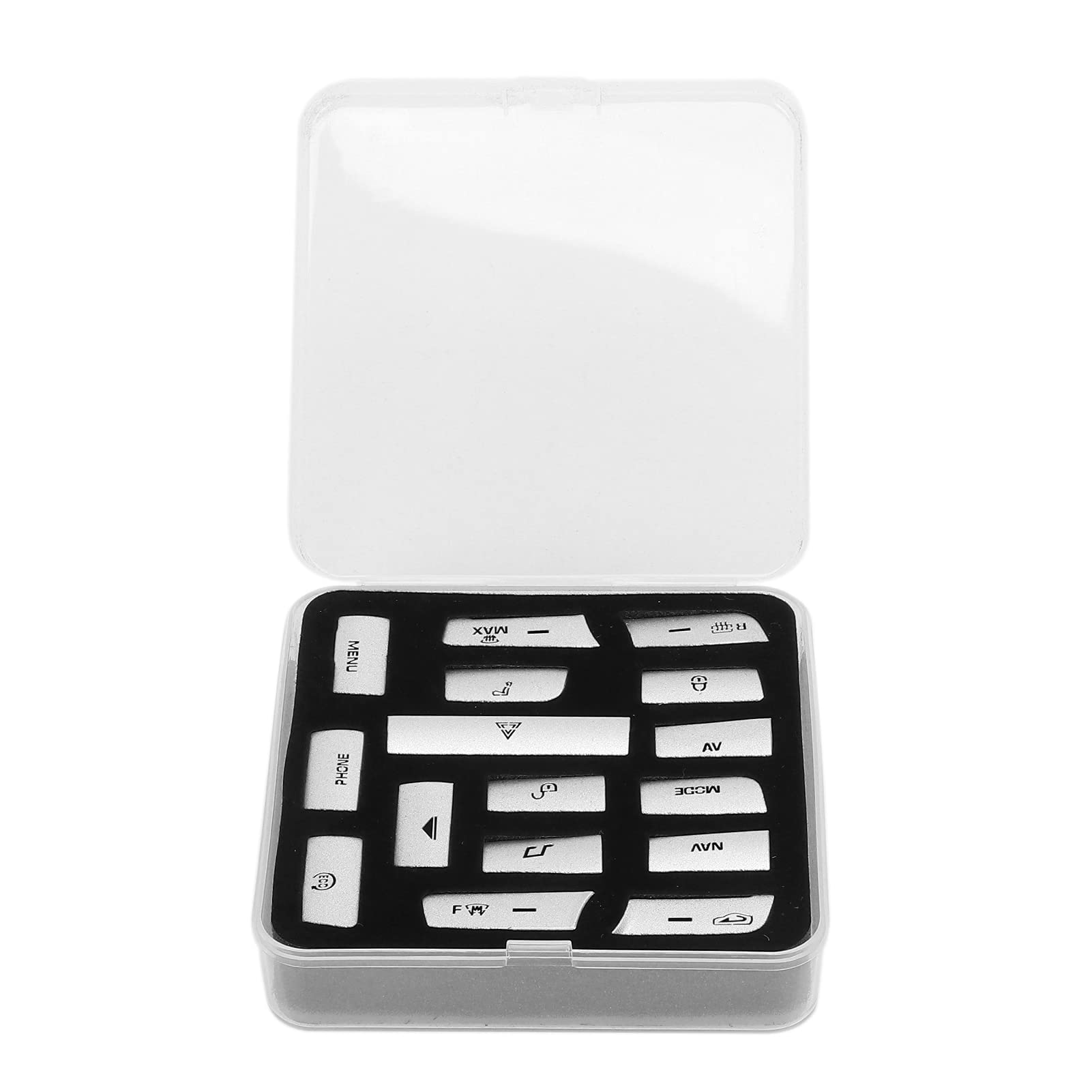 Amazon | XJ 13‑15 用エアコンボタンスイッチカバー 16 個 | 外付 