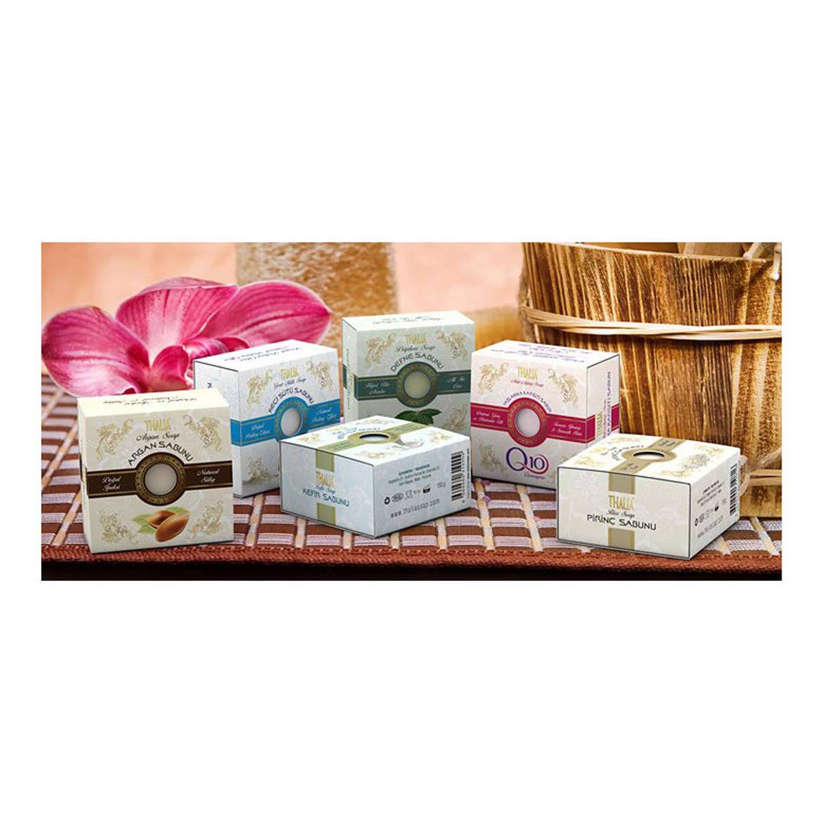 Thalia Natural Beauty Doğal Gül Özlü Sabun, 150 gr