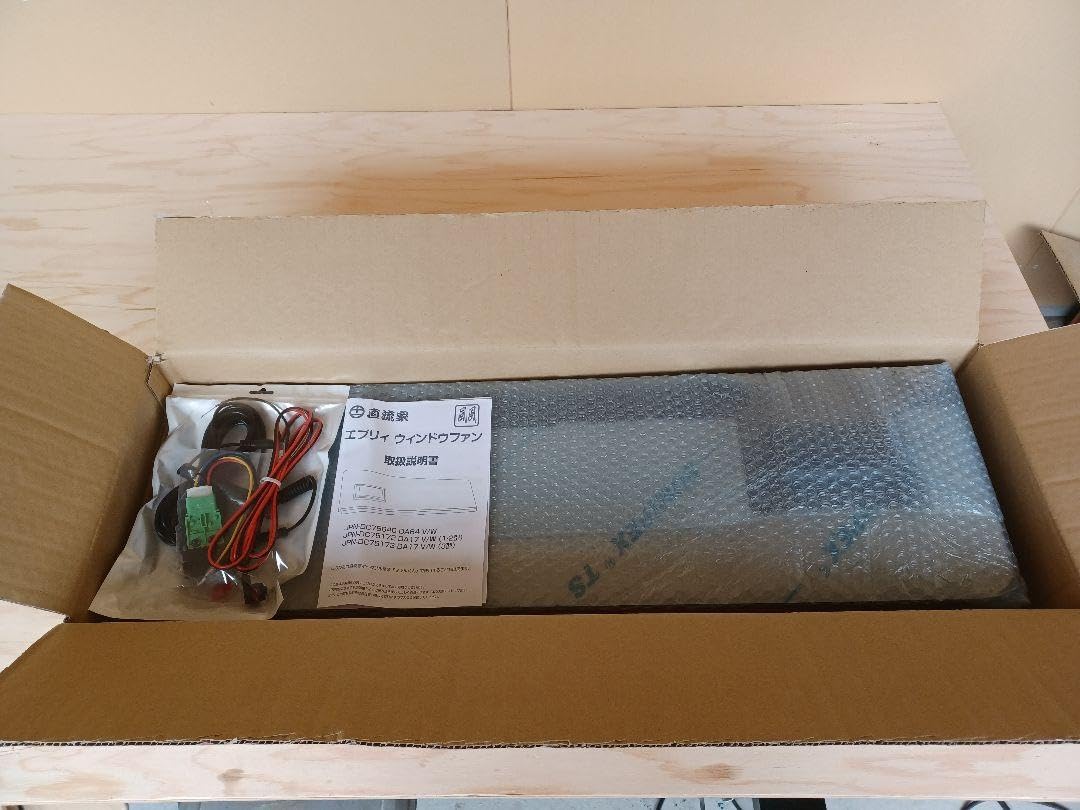 スズキ エブリイ DA64 直流家 助手席側ウィンドウファン 未使用新品！ エブリイ DA64 直流家 助手席側ウィンドウファン 未使用 スズキ