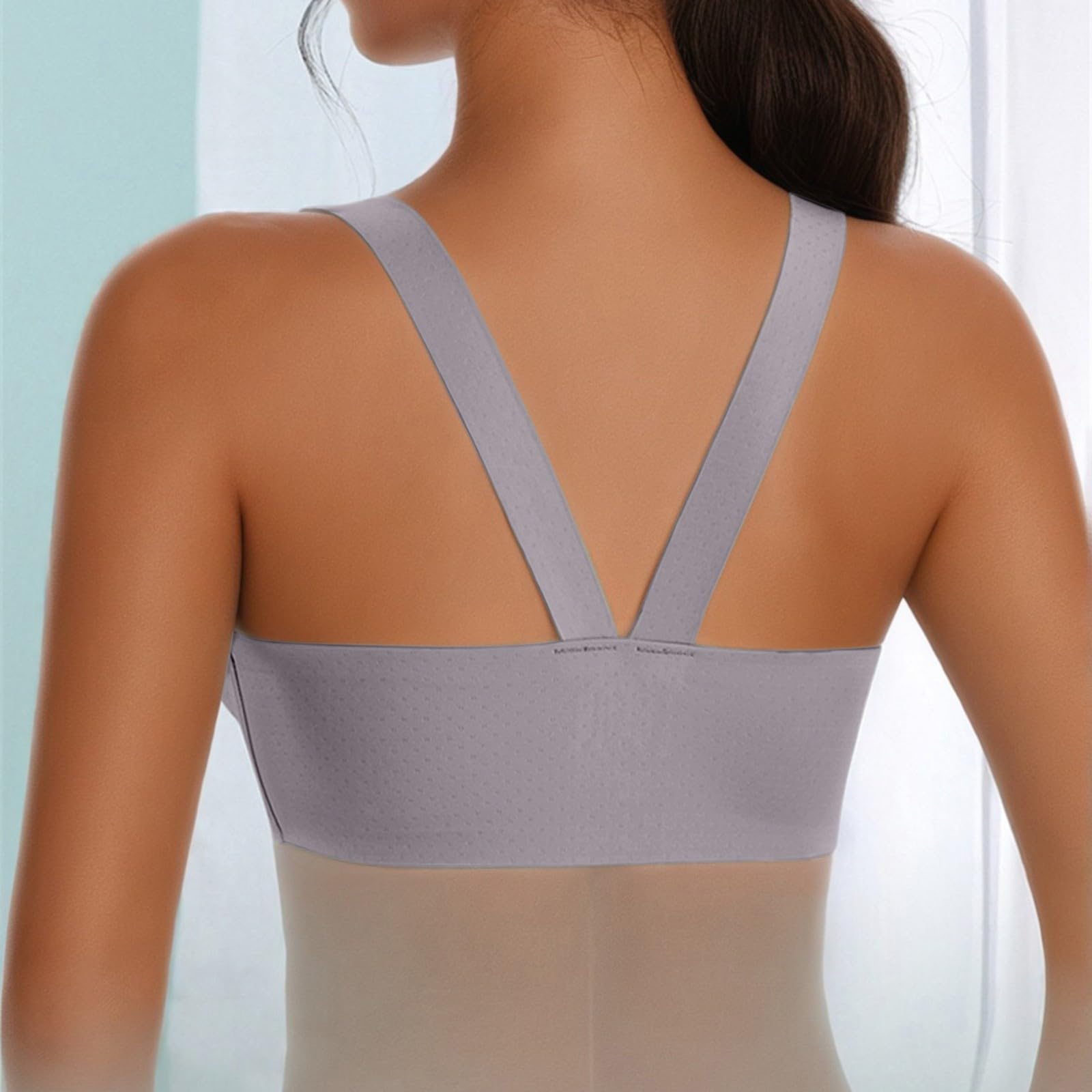 Sujetadores de realce para Mujer, Acolchados, inalámbricos, sin Cable, sin Costuras, con Soporte, Cobertura Completa, Push-up, cómodo, Espalda Baja