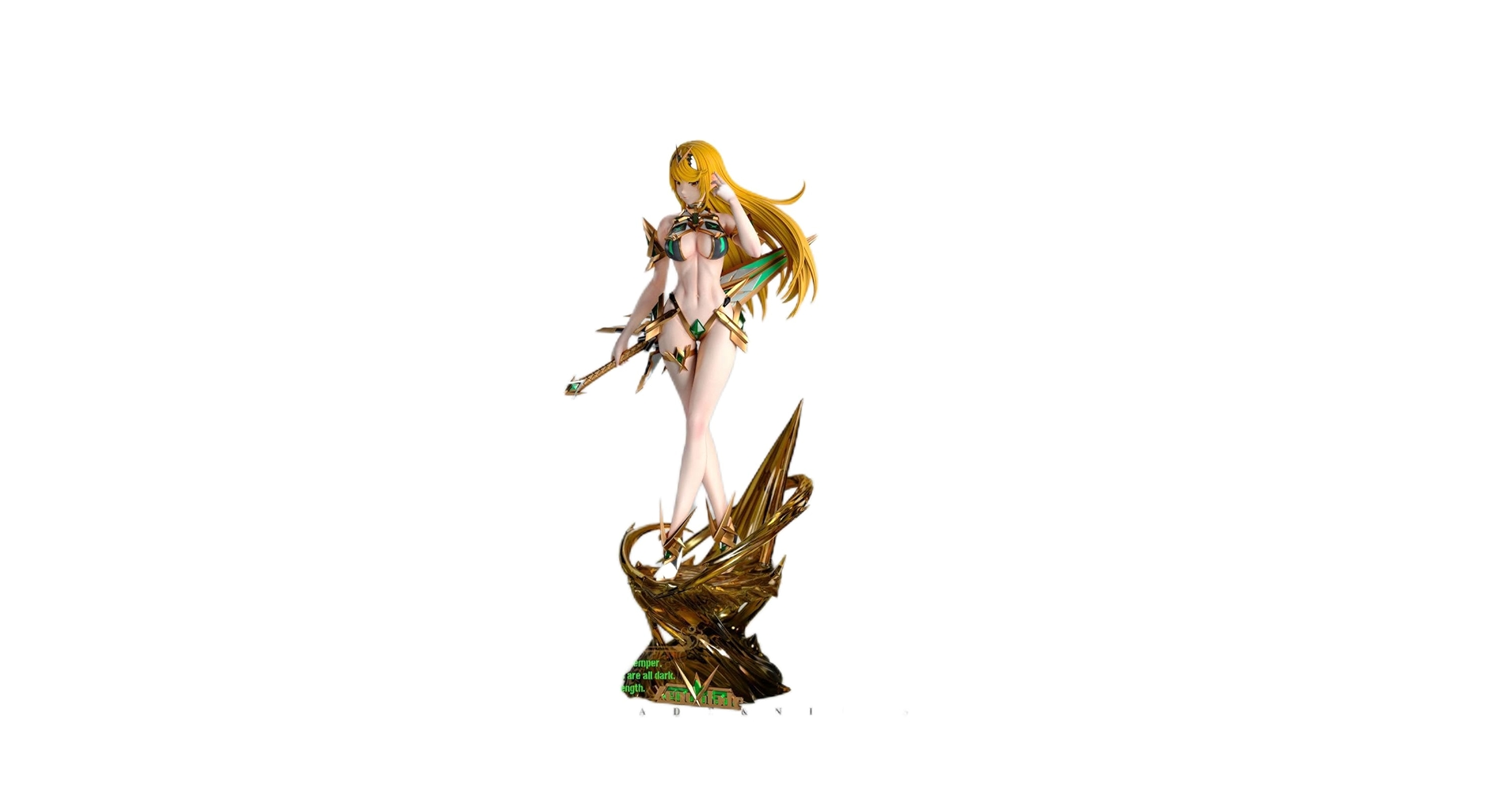 ゼノブレイド 2 NIJI ヒカリ光 フィギュア ガレージキット スタチュー ゼノブレイド 2 NIJI ヒカリ光 フィギュア ガレージキット