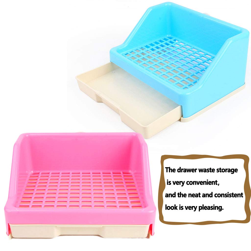Lettiera per animali domestici, cassetto per conigli, vasino, comodo bagno per porcellini d'India, accessori per furetti, conigli, scoiattoli, maiale