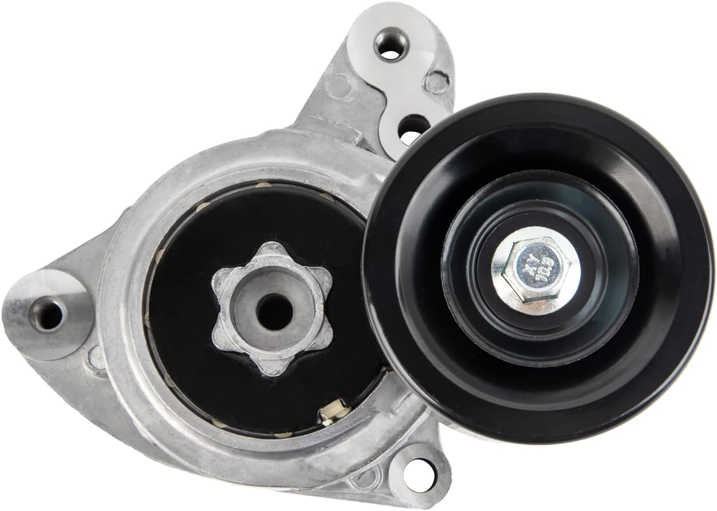 PHILTOP 38278 Belt Tensioner with Pulley Assembly Fit For RDX 2007-2012, Element 2003-2011, Civic 2006-2015, CR-V 2002-2014, Accord 2003-2007, TSX, ILX, Automatic Drive Belt Tensioner with Pulley
