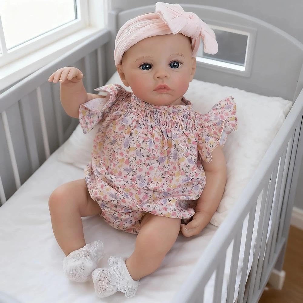 48 cm Reborn Baby Dolls silikonowe pełne ciało dziewczyna winyl Reborn Baby Dolls Girls Realistyczne Reborn Baby Dolls Realistyczne Anatomicznie poprawne, wyglądają jak prawdziwe niemowlęta
