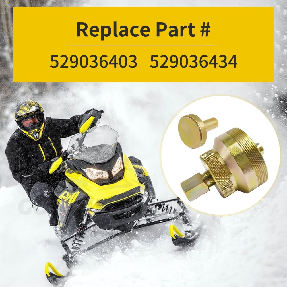 Flywheel Puller Kit for Ski-Doo for Ski-Doo 850 ETEC 600R nowmobiles 2017-2021 OEM#529036403 529036434 Includes Essential Puller & Accessories
