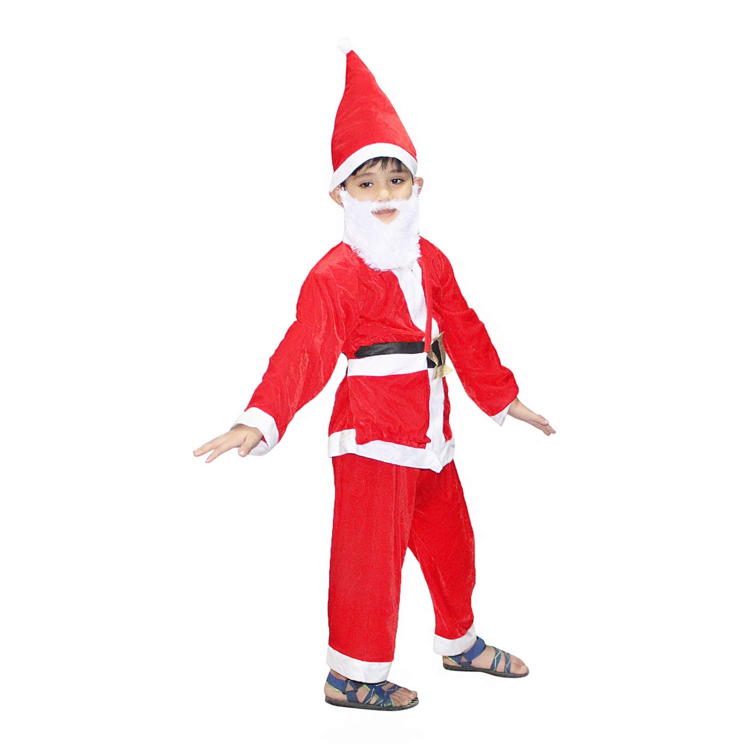 RASHRI ; One For All Santa Clause Christmas Day Costume -Red & White for Boys (3-4 Years) (B08P5X137R) Amazon Price History, Amazon Price Tracker