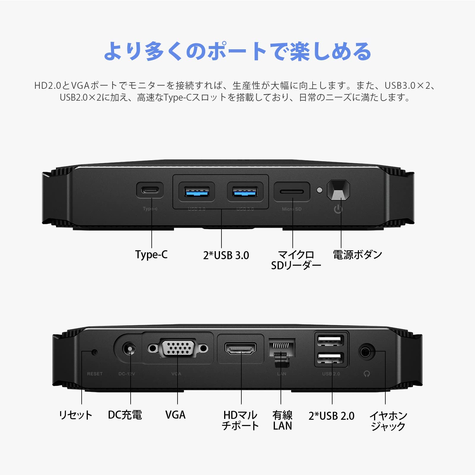 Amazon.co.jp: ミニPC Windows11 Celeron N100 CHUWI HeroBox Mini Pc