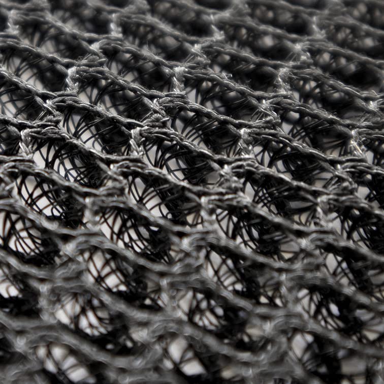 Tissu d'espacement 10 mm noir maille 3D Air Mesh pour coussin et siège