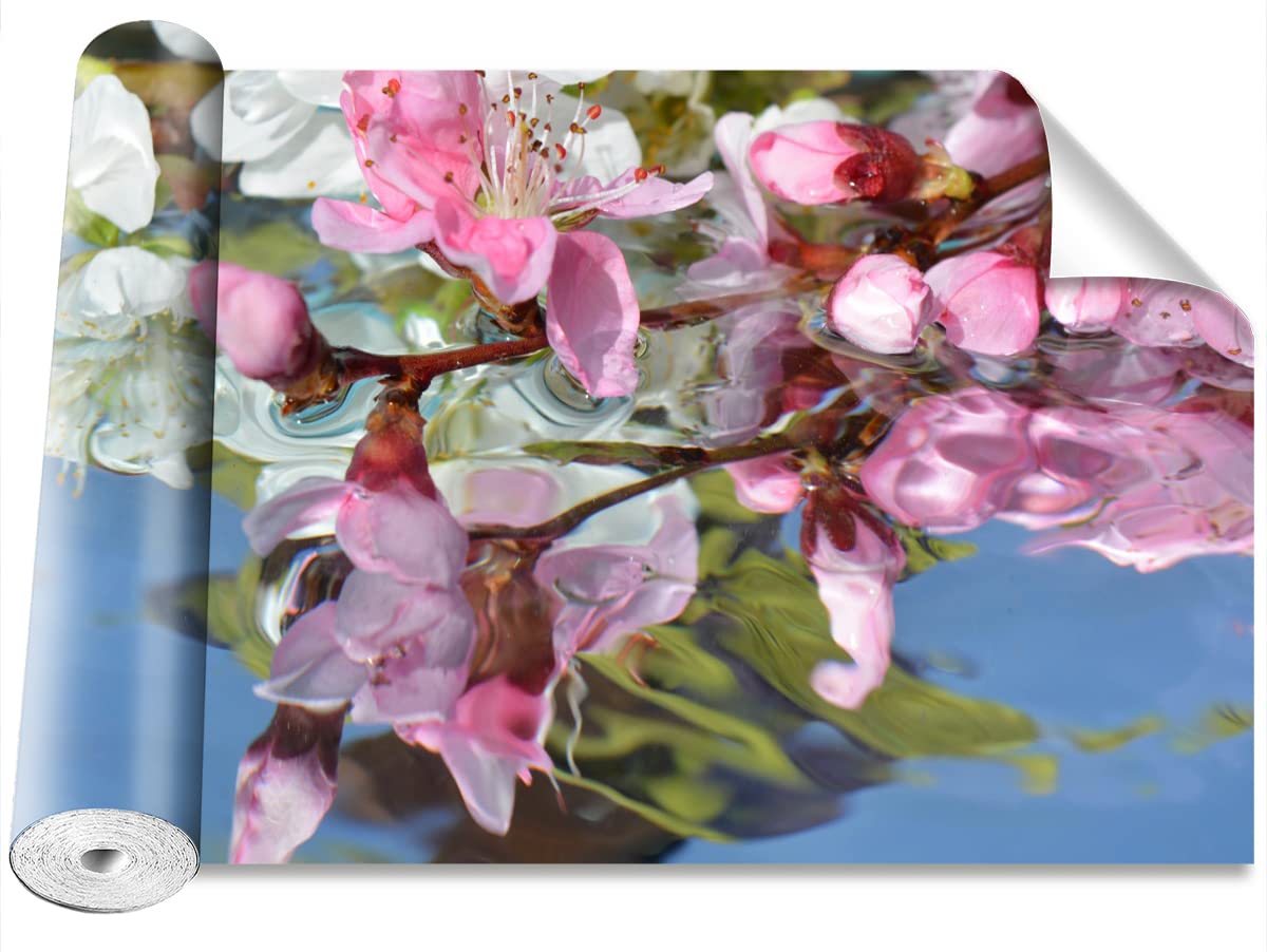 Stickers Muraux Camouflage Cerisier pour un salon moderne et chaleureux