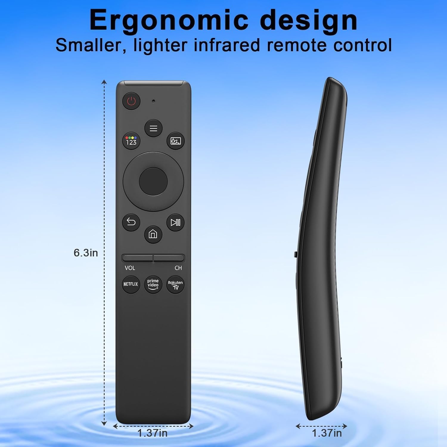 Universal Replacement for Samsung TV Remote Control, Compatible for All Samsung LED QLED Crystal UHD Frame HDTV 8K 4K Smart TVs Models - 2